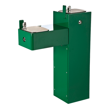 ADA Outdoor Steel Freeze-Resistant Pedestal Fountain